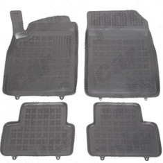 Set covorase auto din cauciuc Opel Astra J, 09/2009- (pentru modele Hatchback,Sedan si SPORTS TOURER/Combi) , presuri tip tavita marca Rezaw Plast