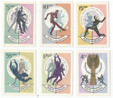 Romania, LP 627/1966, Campionatul Mondial de Fotbal, Anglia, MNH
