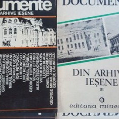 Documente din arhive iesene vol 2,3- Ioan Poni, Nicolae Gane