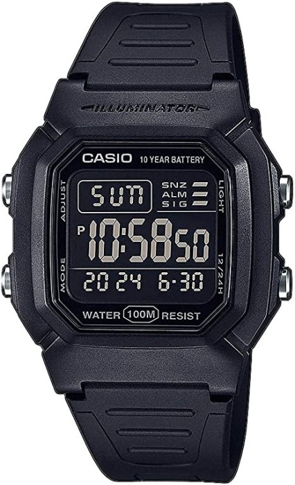 Ceas Barbati, Casio, Collection W-80 W-800H-1B - Marime universala