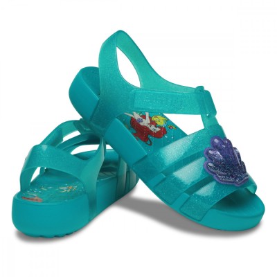 Sandale Crocs Princess Ariel Isabella Sandal Kids Albastru - Latigo Bay foto