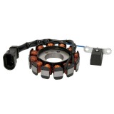 Stator magnetou scuter Aprilia Sr injectie, 12 bobine, 3 fire
