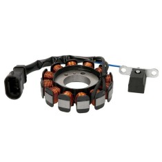 Stator magnetou scuter Aprilia Sr injectie, 12 bobine, 3 fire