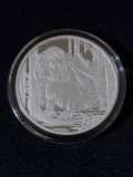 Niue 2022 - 1 dollar - Tigru si Komodo Dragon , 1 OZ - moneda de argint BU, Australia si Oceania