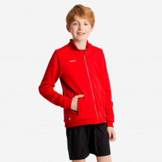 Jachetă Fotbal Essential Roșu Copii