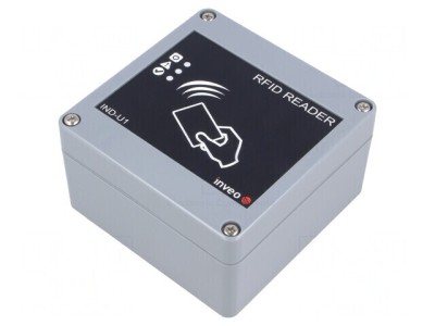Cititor RFID 12-24V Modbus RTU RS485 USB 100mm foto