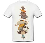 Cumpara ieftin Tricou &quot; 10 pisici in cap &quot;