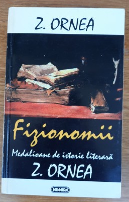 Fizionomii - Medalioane de istorie literară, Z. Ornea foto
