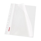 Dosar PP cu multiperforatii Esselte VIVIDA, A4, alb, 10 buc/set