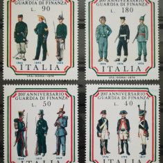 BC399, Italia 1974, serie uniforme militare