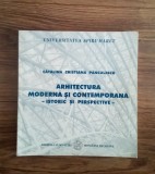 Arhitectura moderna și contemporana -, Cătălina Cristina Panculescu
