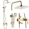 Set dus REA STORM GOLD BRUSH