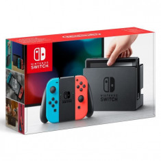 Consola NINTENDO Switch (Joy-Con Neon Red/Blue) Modabila foto