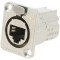 Conector Panou Cat6a Ecranat Feedthrough
