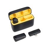 [Pachet 2x] Lavaliera wireless Lightning Techsuit LW3, negru