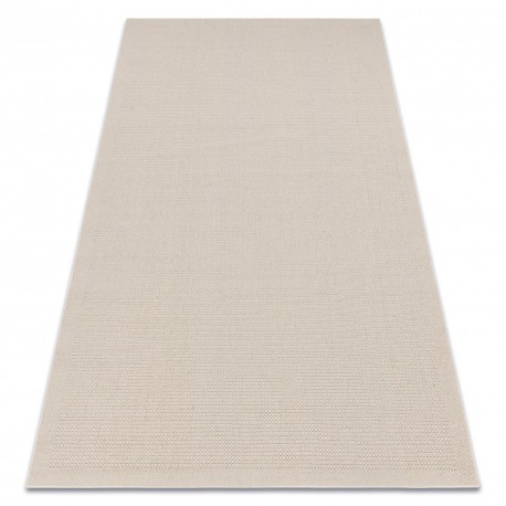 Covor din l&acirc;nă VILLA 8986/68200 Culoare SIZAL, țesut plat bej , 80x150 cm