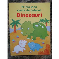 Prima mea carte de colorat. Dinozauri