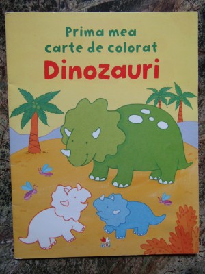 Prima mea carte de colorat. Dinozauri foto