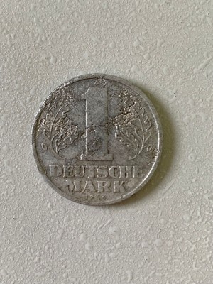 Moneda 1 DEUTSCHE MARK - 1956 - Germania - KM 13 (261) foto