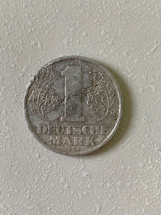 Moneda 1 DEUTSCHE MARK - 1956 - Germania - KM 13 (261)