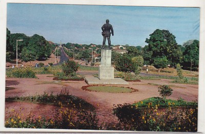 bnk cp Guinea Bissau - Monumentul lui Texiera Pinto - necirculata foto