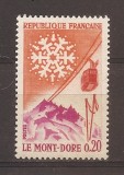 Franta 1961 - Mont Dore, MNH, Nestampilat