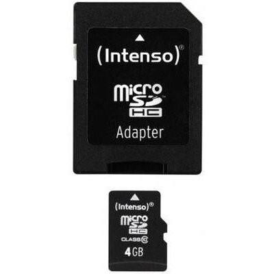 Card de memorie Intenso micro SD 4GB SDHC classa 10 foto