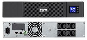 UPS Eaton, Line int., Tower/rack, 700 W, AVR, IEC x 8, display LCD, back-up 1 - 10 min. &amp;quot;5SC1000IR&amp;quot; (timbru verde 11 lei)