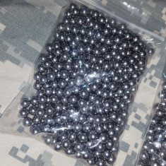 Set 400 bile OTEL METAL PRASTIE AIRSOFT 6 mm, 0.80g,