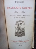 Francois Coppee - Poesies 1864 - 1869 (Editia: 1870)