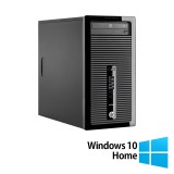 Cumpara ieftin Calculator Refurbished HP ProDesk 400 G2 Tower, Intel Core i5-4570T 2.90-3.60GHz, 8GB DDR3, 500GB HDD, DVD-RW + Windows 10 Home NewTechnology Media