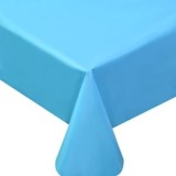 Față de masă plastic unică folosință, culoare bleu, dimensiune mare, CMCLASS