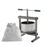 Teasc/Presa struguri Vilen Inox 10 L, cu picioare Innovative ReliableTools