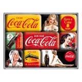 Set magneti - Coca-Cola - Yellow, Nostalgic Art Merchandising