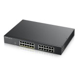 Zy GS1900-24, 24-port GbE L2, 12 Prt POE, Zyxel