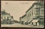 (160) CARTE POSTALA ROMANIA - LUGOJ - STRADA REGELE FERDINAND I, Necirculata, Printata