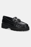 Aldo mocasini DANROSE culoarea negru, cu platforma, 14058759