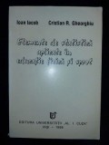 Elemente de statistica aplicate in educatie fizica si sport- Ioan Iacob, Cristian R. Gheorghiu