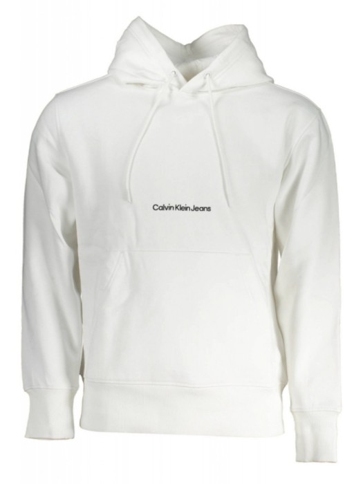 Hanorac barbati, cu imprimeu cu logo, Regular fit, alb, XL