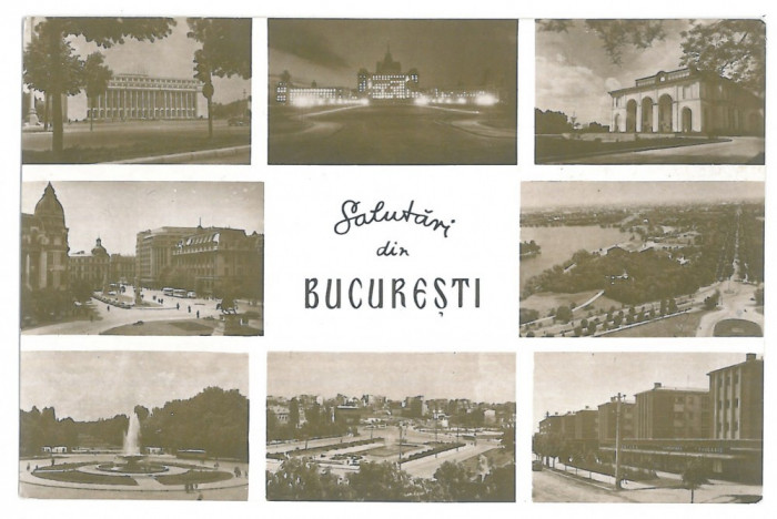 4467 - BUCURESTI, Romania - old postcard,real PHOTO - unused