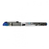 Cumpara ieftin Pix cu Gel Pensan, 0.7mm, Mina Albastră, Clema Metalică, Corp Plastic cu Capac