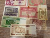Lot bancnote 8 bucati Belarus Austria, Europa