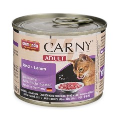 Hrana umeda CARNY ADULT carne de vita + miel 200 g foto