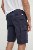 Cumpara ieftin Pepe Jeans pantaloni scurti GYMDIGO CARGO barbati, culoarea albastru marin, PM801077