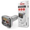 Incarcator auto 2xUSB, Hama, Argintiu