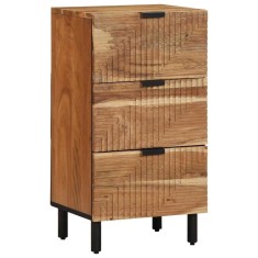 Bufet cu raft Maro 40 x 33 x 75 cm Lemn masiv de acacia