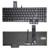 Tastatura Laptop, Lenovo, Legion Pro 5 16ARX8 Type 82WM, gri, iluminata, layout US
