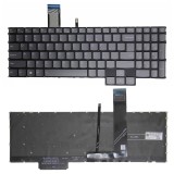 Tastatura Laptop, Lenovo, Legion Pro 5 16ARX8 Type 82WM, gri, iluminata, layout US