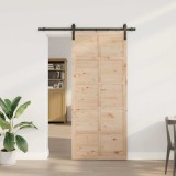 Ușă glisantă Maro 80 x 208 cm Lemn masiv de pin