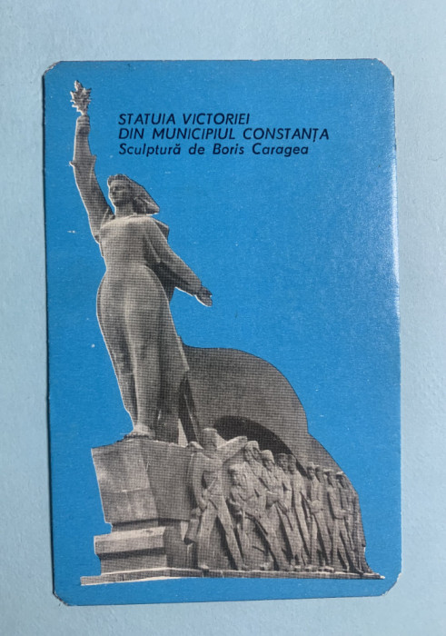 Calendar 1980 statuia Victoriei mun. Constanța